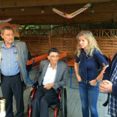 nach der Klausurtagung Selbst Aktiv 12.09.2015 in Stendal beim Grillen